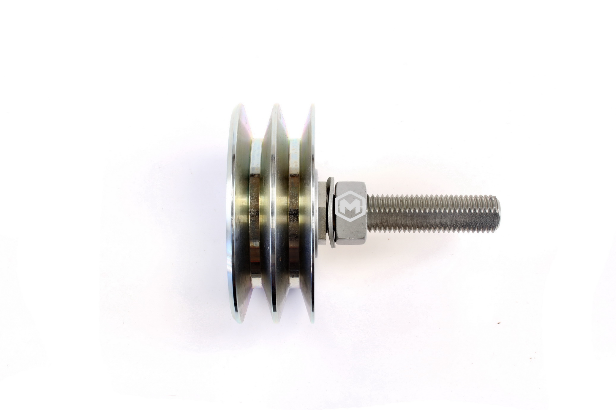 TENSIONER PULLEY,IDLER, DOUBLE GROOVE (MRD-50-60156-01)